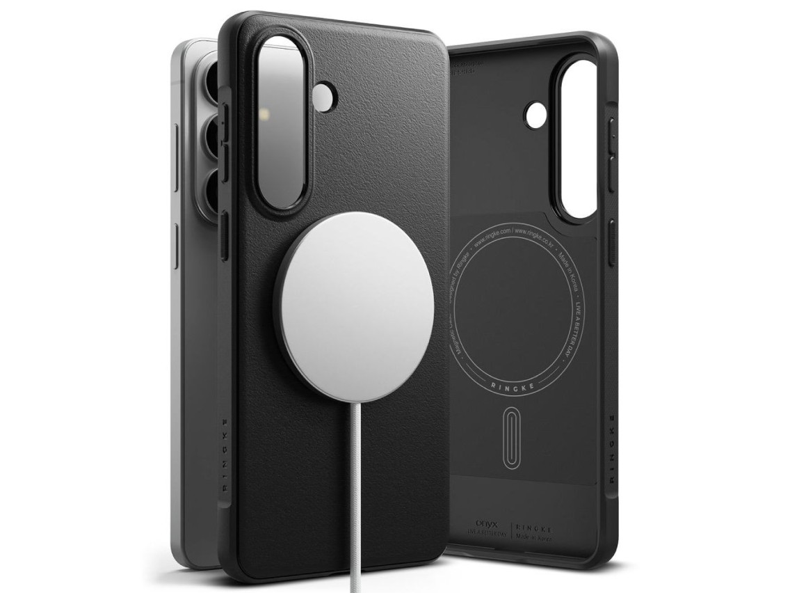 Funda Ringke Onyx MagSafe para Samsung Galaxy S26+ - Negra