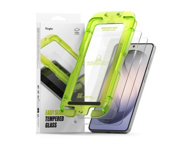 Ringke Easy Slide 2-Pack Tempered Glass for Samsung Galaxy S26