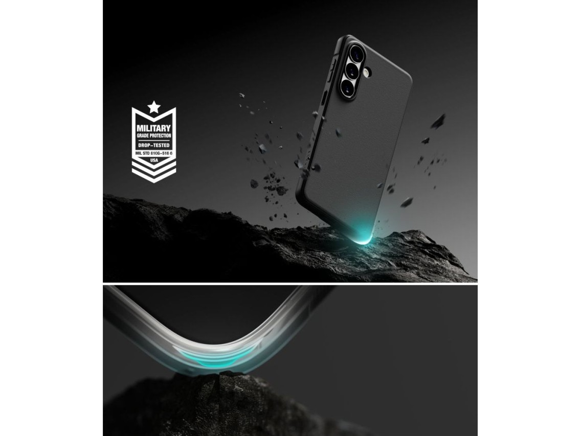 Funda Ringke Onyx MagSafe para Samsung Galaxy S26+ - Negra