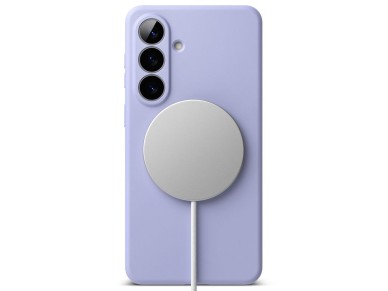 Capa Ringke de silicone MagSafe para Samsung Galaxy S26 - Roxa Capa Ringke de silicone MagSafe para Samsung Galaxy S26 - Roxa