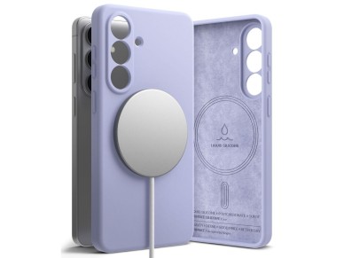 Capa Ringke de silicone MagSafe para Samsung Galaxy S26 - Roxa Capa Ringke de silicone MagSafe para Samsung Galaxy S26 - Roxa
