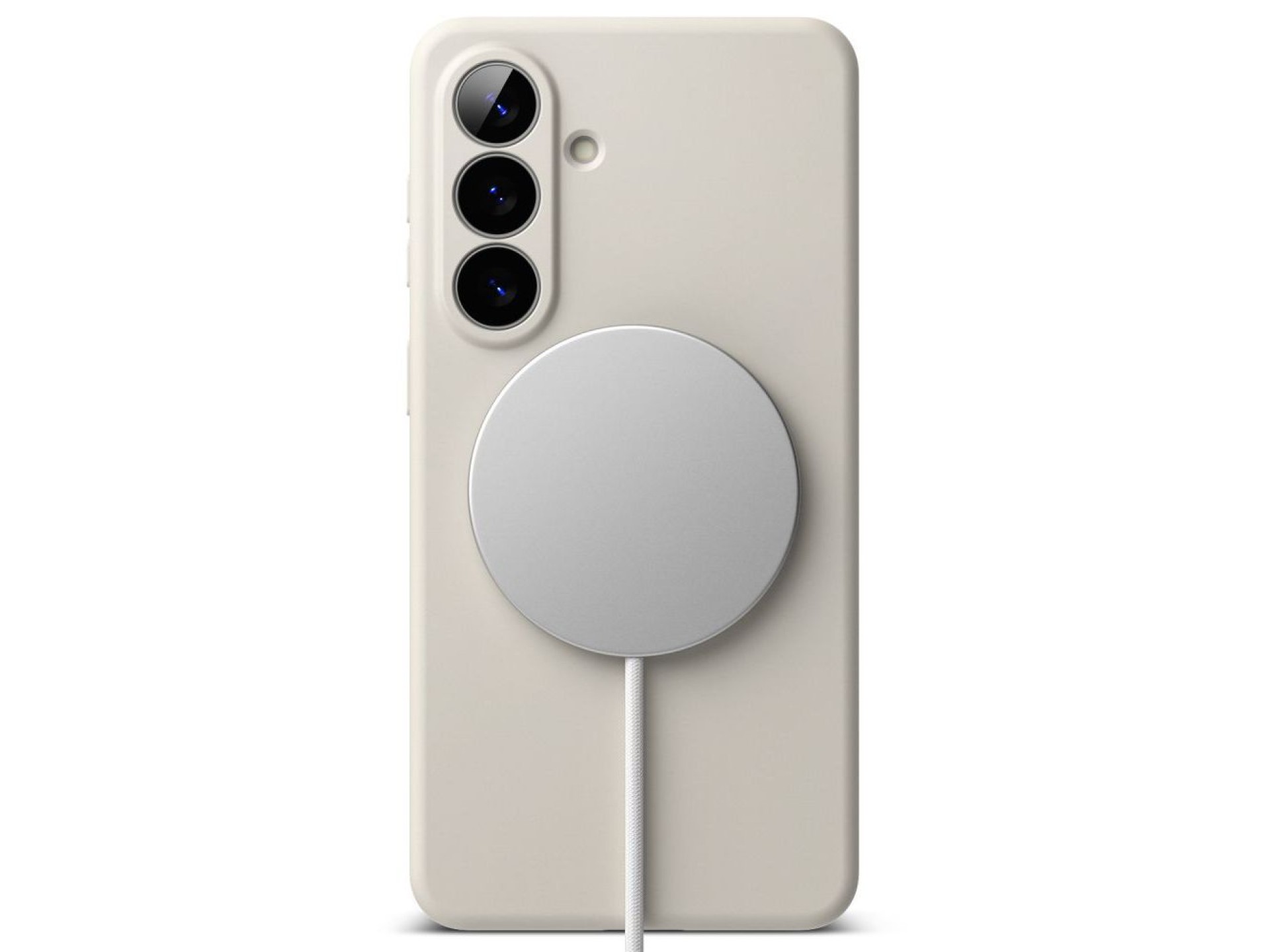 Ringke Silicone MagSafe Case for Samsung Galaxy S26 - Beige