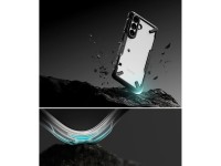 Capa Ringke Fusion X para Samsung Galaxy S26 - Preta Transparente Capa Ringke Fusion X para Samsung Galaxy S26 - Preta Transparente