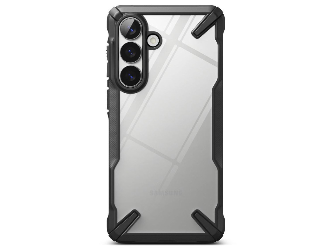 Capa Ringke Fusion X para Samsung Galaxy S26 - Preta Transparente