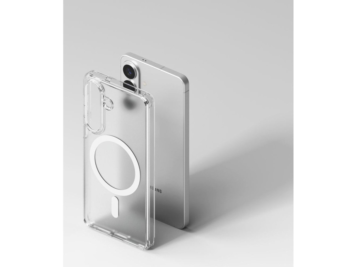 Ringke Fusion Magnetic MagSafe Case for Samsung Galaxy S26 - Transparent