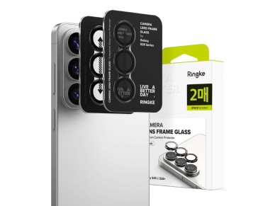 Ringke Camera Frame Protector 2-Pack for Samsung Galaxy S26 / S26+ - Black Ringke Camera Frame Protector 2-Pack for Samsung Galaxy S26 / S26+ - Black