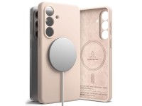 Capa Ringke de silicone MagSafe para Samsung Galaxy S26+ - Rosa Capa Ringke de silicone MagSafe para Samsung Galaxy S26+ - Rosa