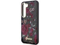 Guess GUHCS23MHCFWSA S23+ S916 estojo rígido verde/cáqui Coleção Flores Guess GUHCS23MHCFWSA S23+ S916 estojo rígido verde/cáqui Coleção Flores