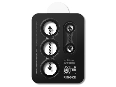Protector de marco de cámara Ringke (paquete de 2) para Samsung Galaxy S26 Ultra - Negro Protector de marco de cámara Ringke (paquete de 2) para Samsung Galaxy S26 Ultra - Negro