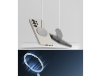 Capa Ringke de silicone MagSafe para Samsung Galaxy S26 Ultra - Bege Capa Ringke de silicone MagSafe para Samsung Galaxy S26 Ultra - Bege