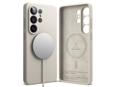 Ringke Silicone MagSafe Case for Samsung Galaxy S26 Ultra - Beige Ringke Silicone MagSafe Case for Samsung Galaxy S26 Ultra - Beige