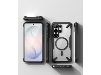 Ringke Fusion X Magnetic MagSafe Case for Samsung Galaxy S26 Ultra - Clear Black Ringke Fusion X Magnetic MagSafe Case for Samsung Galaxy S26 Ultra - Clear Black