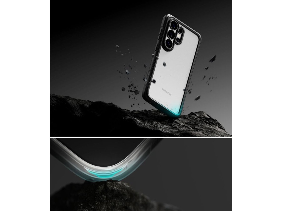 Ringke Fusion Bold Case for Samsung Galaxy S26 Ultra - Clear Black