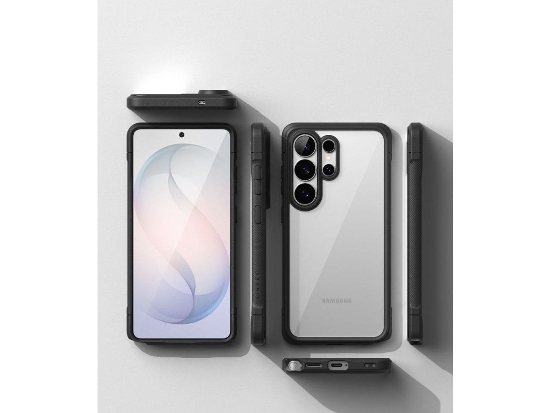 Ringke Fusion Bold Case for Samsung Galaxy S26 Ultra - Clear Black