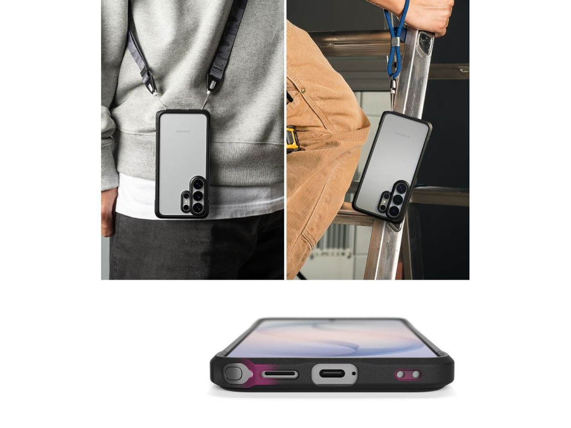 Ringke Fusion Bold Case for Samsung Galaxy S26 Ultra - Clear Black