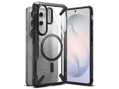 Ringke Fusion X Magnetic MagSafe Case for Samsung Galaxy S26 Ultra - Clear Black Ringke Fusion X Magnetic MagSafe Case for Samsung Galaxy S26 Ultra - Clear Black