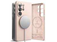 Capa Ringke de silicone MagSafe para Samsung Galaxy S26 Ultra - Rosa Capa Ringke de silicone MagSafe para Samsung Galaxy S26 Ultra - Rosa