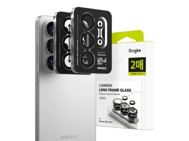 Protector de marco de cámara Ringke (paquete de 2) para Samsung Galaxy S26 Ultra - Negro Protector de marco de cámara Ringke (paquete de 2) para Samsung Galaxy S26 Ultra - Negro