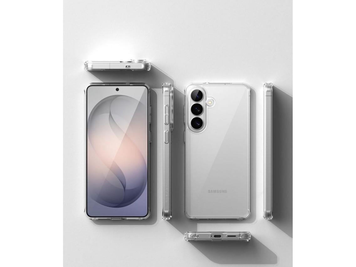 Capa Ringke Fusion para Samsung Galaxy S26+ - Transparente