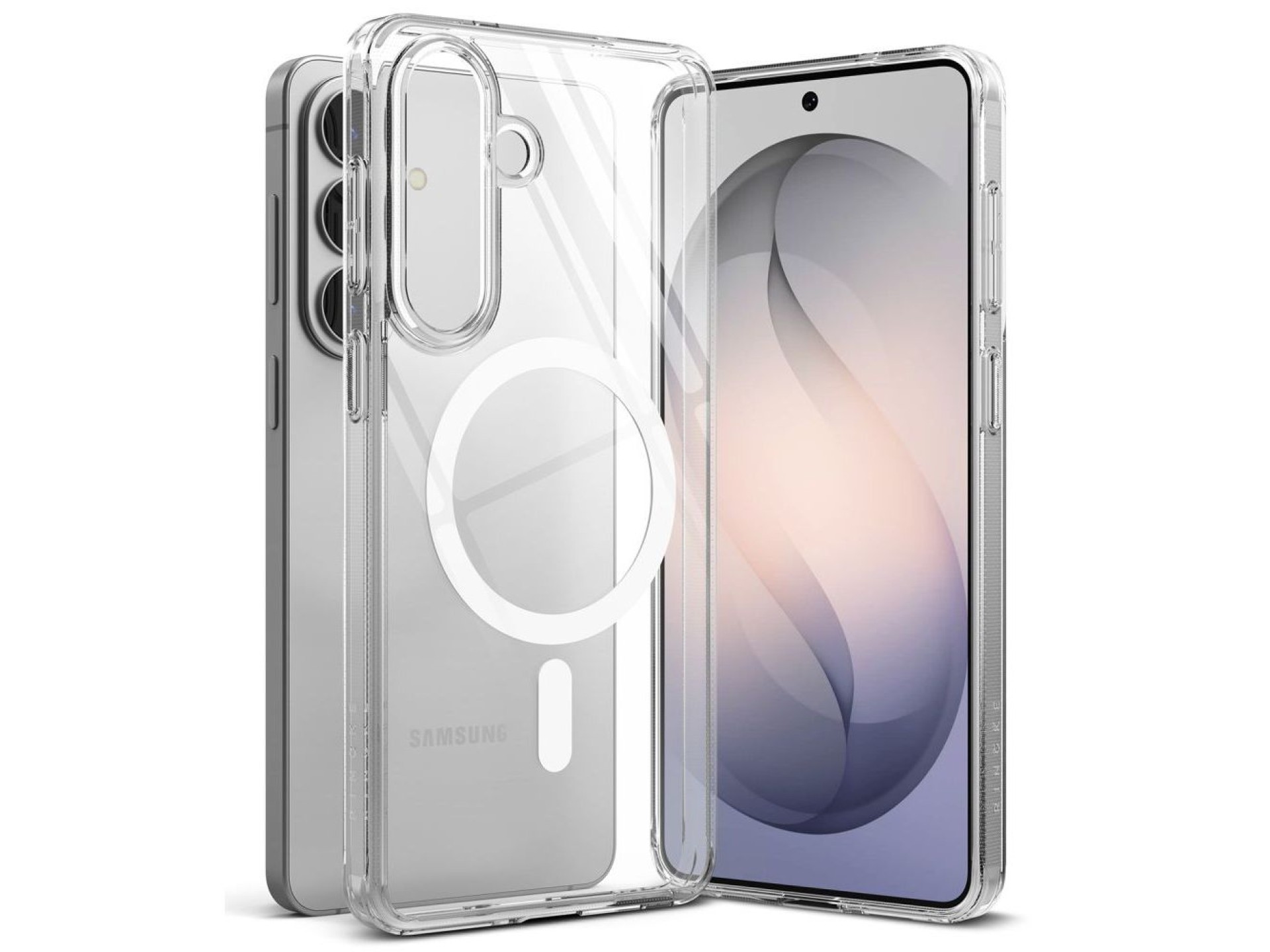 Capa magnética Ringke Fusion MagSafe para Samsung Galaxy S26+ - Transparente