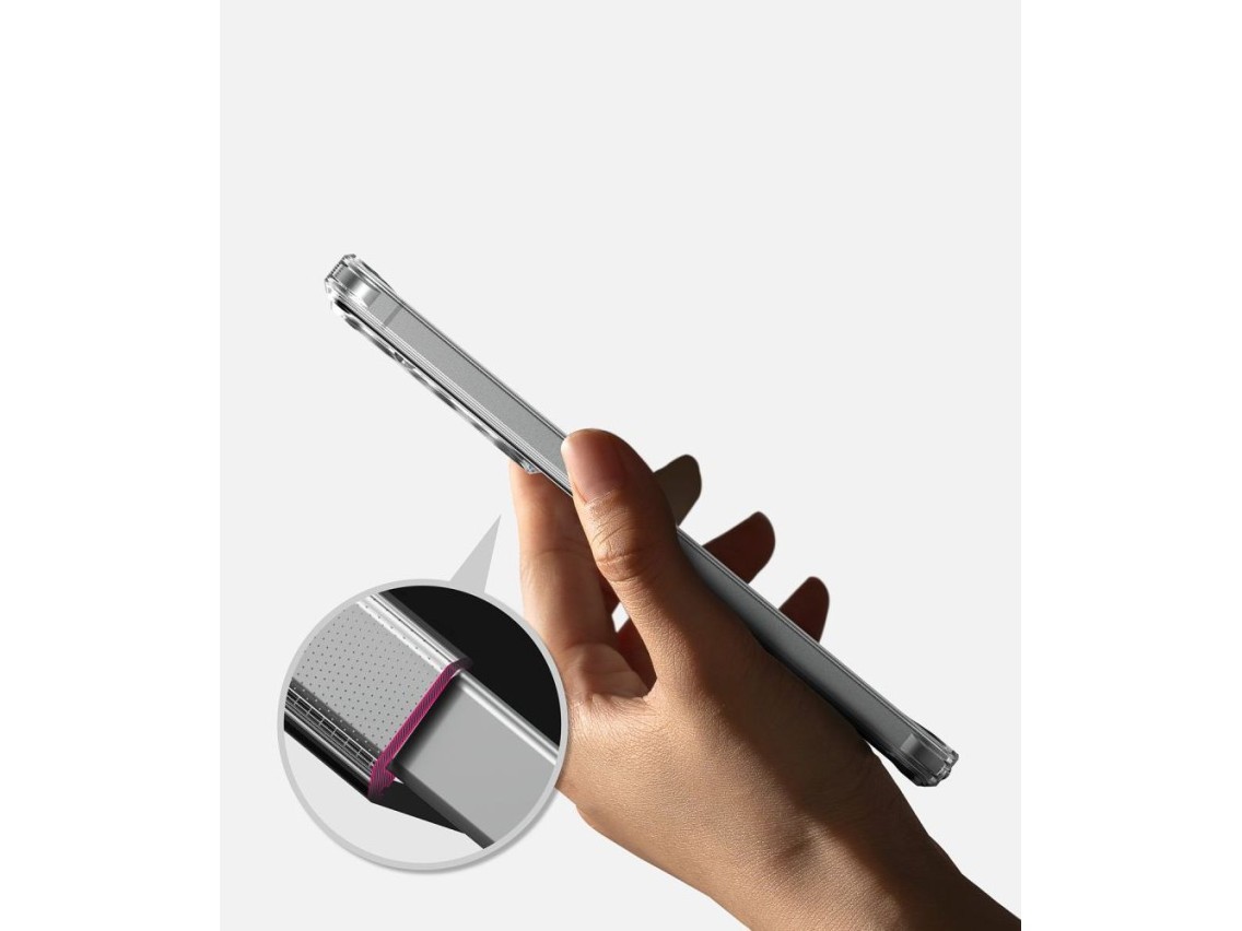 Capa Ringke Fusion para Samsung Galaxy S26+ - Transparente