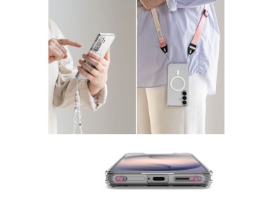 Ringke Fusion Magnetic MagSafe Case for Samsung Galaxy S26+ - Transparent Ringke Fusion Magnetic MagSafe Case for Samsung Galaxy S26+ - Transparent