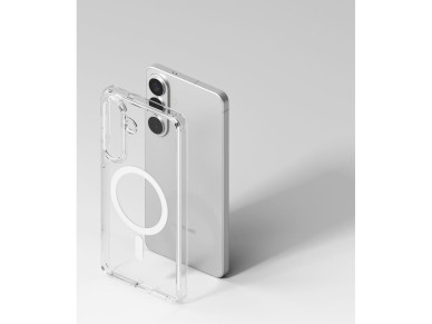 Ringke Fusion Magnetic MagSafe Case for Samsung Galaxy S26+ - Transparent Ringke Fusion Magnetic MagSafe Case for Samsung Galaxy S26+ - Transparent