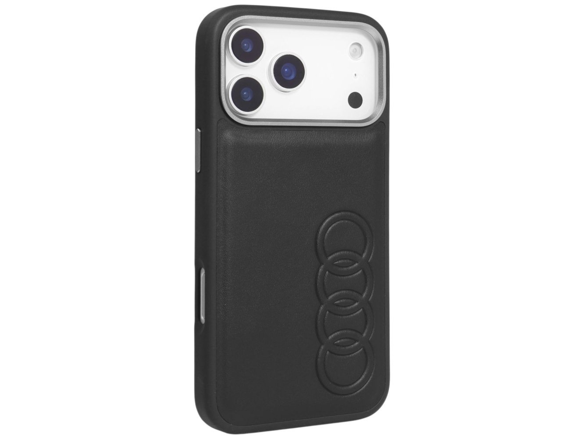 Audi TT Synthetic Leather MagSafe Case for iPhone 17 Pro Max - Black