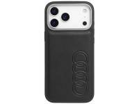 Audi TT Synthetic Leather MagSafe Case for iPhone 17 Pro Max - Black