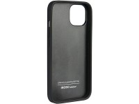 Capa rígida Audi em couro genuíno para iPhone 12/12 Pro de 6,1" preta/preta AU-TPUPCIP12P-Q8/D1-BK Capa rígida Audi em couro genuíno para iPhone 12/12 Pro de 6,1" preta/preta AU-TPUPCIP12P-Q8/D1-BK