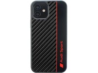 Capa rígida Audi Carbon Fiber Stripe para iPhone 11 / Xr 6.1" preta/preta AUS-TPUPCIP11-R8/D1-BK Capa rígida Audi Carbon Fiber Stripe para iPhone 11 / Xr 6.1" preta/preta AUS-TPUPCIP11-R8/D1-BK
