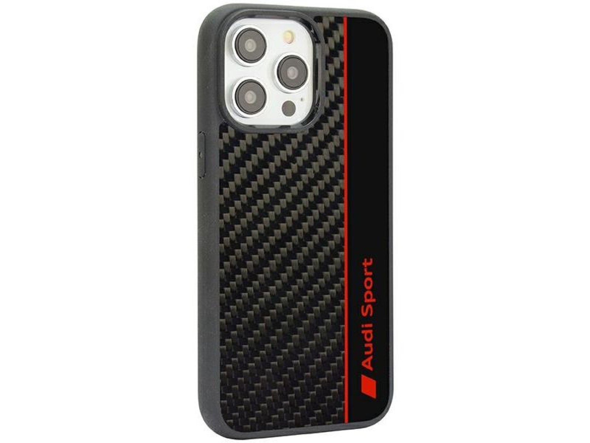Audi Carbon Fiber Stripe iPhone 14 Pro 6.1