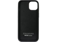 Funda r�gida Audi de cuero genuino para iPhone 11/Xr de 6,1" en color negro/negro (AU-TPUPCIP11R-Q8/