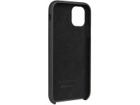 Capa de silicone Audi para iPhone 12/12 Pro 6.1" preta/preta r�gida AU-LSRIP12P-Q3/D1-BK