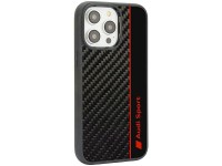 Audi Carbon Fiber Stripe iPhone 14 Pro 6.1" black/black hardcase AUS-TPUPCIP14P-R8/D1-BK Audi Carbon Fiber Stripe iPhone 14 Pro 6.1" black/black hardcase AUS-TPUPCIP14P-R8/D1-BK