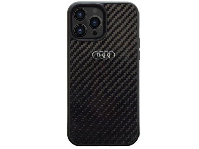 Audi Carbon Fiber iPhone 14 Pro 6.1" black/black hardcase AU-TPUPCIP14P-R8/D2-BK Audi Carbon Fiber iPhone 14 Pro 6.1" black/black hardcase AU-TPUPCIP14P-R8/D2-BK