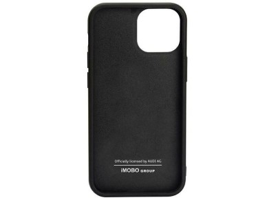 Funda rígida Audi de fibra de carbono con franja para iPhone 11/Xr de 6,1" en color negro/negro (AUS Funda rígida Audi de fibra de carbono con franja para iPhone 11/Xr de 6,1" en color negro/negro (AUS