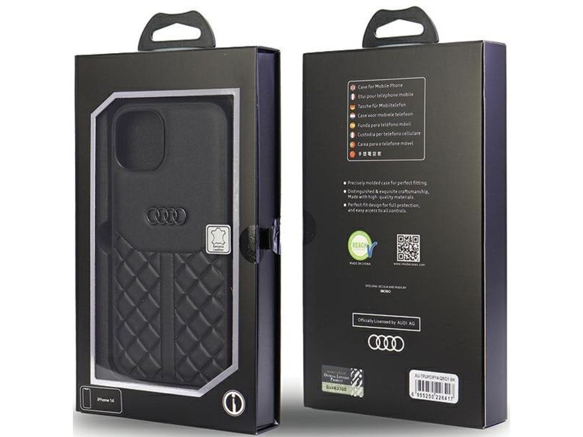 Audi Genuine Leather iPhone 14 6.1