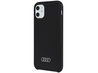 Audi Silicone Case iPhone 11 / Xr 6.1" black/black hardcase AU-LSRIP11-Q3/D1-BK Audi Silicone Case iPhone 11 / Xr 6.1" black/black hardcase AU-LSRIP11-Q3/D1-BK
