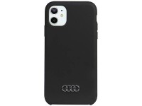 Audi Silicone Case iPhone 11 / Xr 6.1" black/black hardcase AU-LSRIP11-Q3/D1-BK Audi Silicone Case iPhone 11 / Xr 6.1" black/black hardcase AU-LSRIP11-Q3/D1-BK