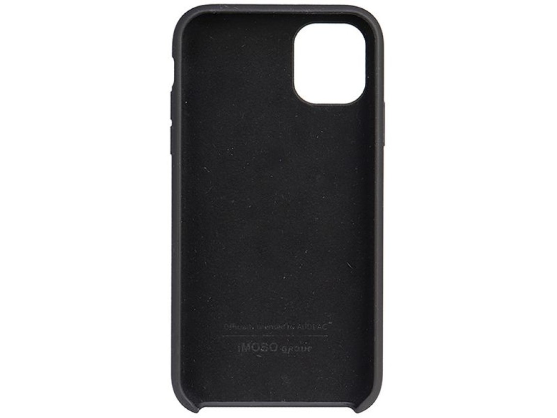 Audi Silicone Case iPhone 11 / Xr 6.1" black/black hardcase AU-LSRIP11-Q3/D1-BK