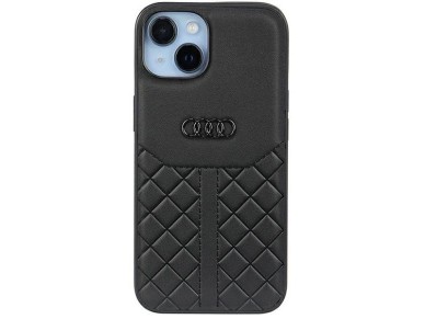 Audi Genuine Leather iPhone 14 6.1" black/black hardcase AU-TPUPPCIP14-Q8/D1-BK Audi Genuine Leather iPhone 14 6.1" black/black hardcase AU-TPUPPCIP14-Q8/D1-BK