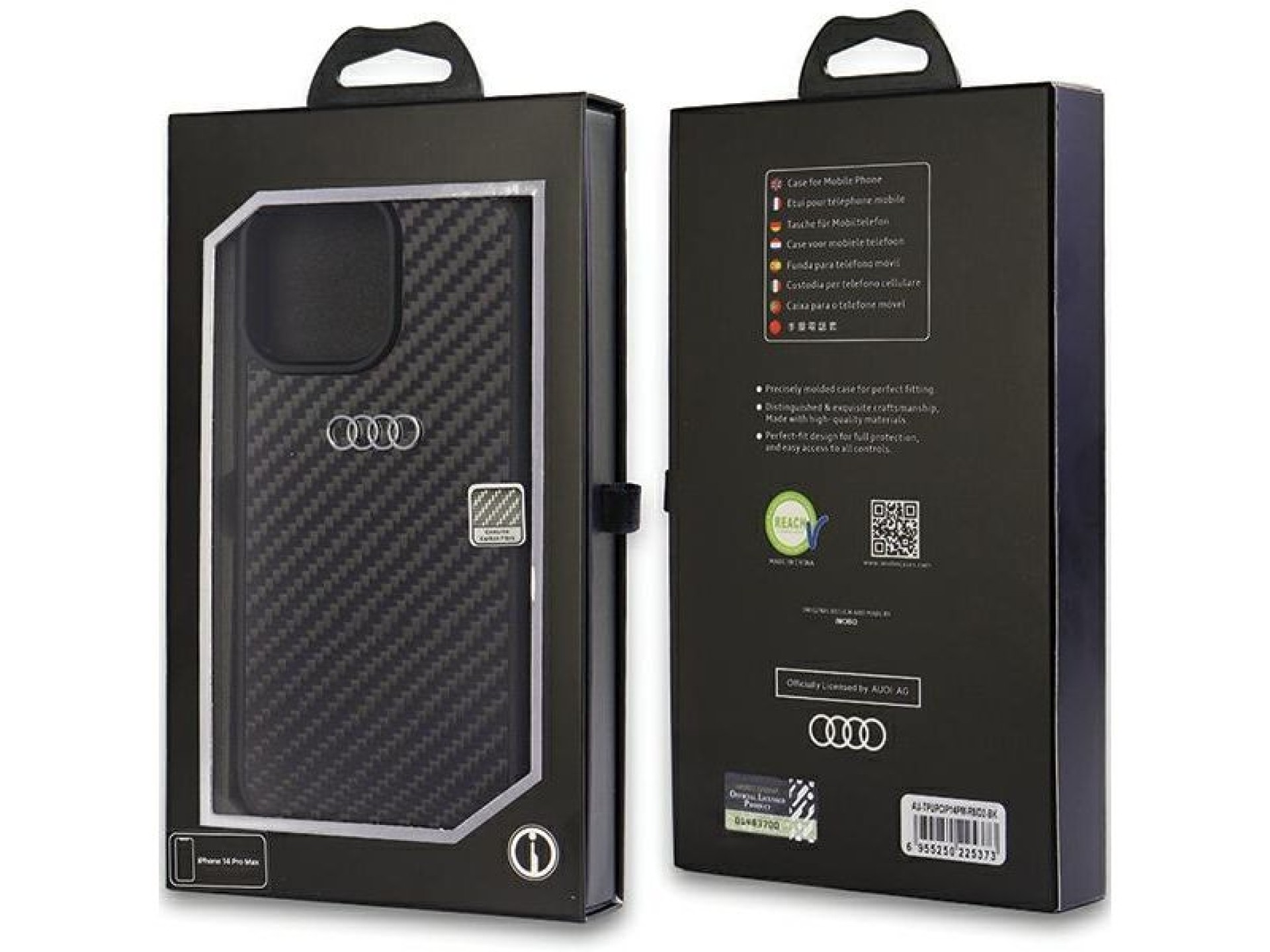 Audi Carbon Fiber iPhone 14 Pro Max 6.7
