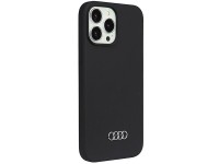 Capa de silicone Audi para iPhone 13 Pro Max 6.7" preta/preta rígida AU-LSRIP13PM-Q3/D1-BK Capa de silicone Audi para iPhone 13 Pro Max 6.7" preta/preta rígida AU-LSRIP13PM-Q3/D1-BK