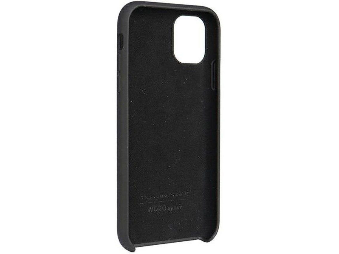Audi Silicone Case iPhone 11 / Xr 6.1" black/black hardcase AU-LSRIP11-Q3/D1-BK