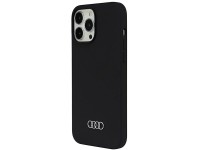 Capa de silicone Audi para iPhone 13 Pro Max 6.7" preta/preta rígida AU-LSRIP13PM-Q3/D1-BK Capa de silicone Audi para iPhone 13 Pro Max 6.7" preta/preta rígida AU-LSRIP13PM-Q3/D1-BK