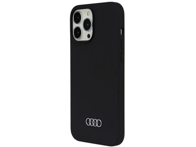 Funda de silicona Audi para iPhone 13 Pro Max de 6,7" negra/funda rígida negra AU-LSRIP13PM-Q3/D1-BK Funda de silicona Audi para iPhone 13 Pro Max de 6,7" negra/funda rígida negra AU-LSRIP13PM-Q3/D1-BK