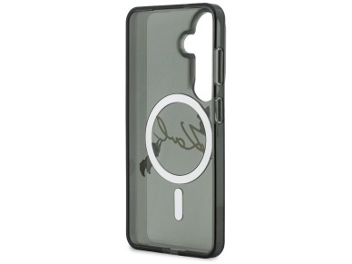 Karl Lagerfeld IML KC Script MagSafe Case for Samsung Galaxy S26 - Black Karl Lagerfeld IML KC Script MagSafe Case for Samsung Galaxy S26 - Black