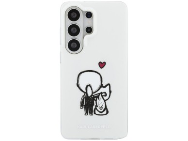 Capa Karl Lagerfeld IML Karl&Choupette MagSafe para Samsung Galaxy S26 Ultra - Transparente Capa Karl Lagerfeld IML Karl&Choupette MagSafe para Samsung Galaxy S26 Ultra - Transparente