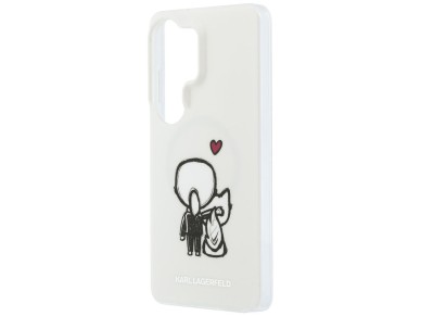 Capa Karl Lagerfeld IML Karl&Choupette MagSafe para Samsung Galaxy S26 Ultra - Transparente Capa Karl Lagerfeld IML Karl&Choupette MagSafe para Samsung Galaxy S26 Ultra - Transparente